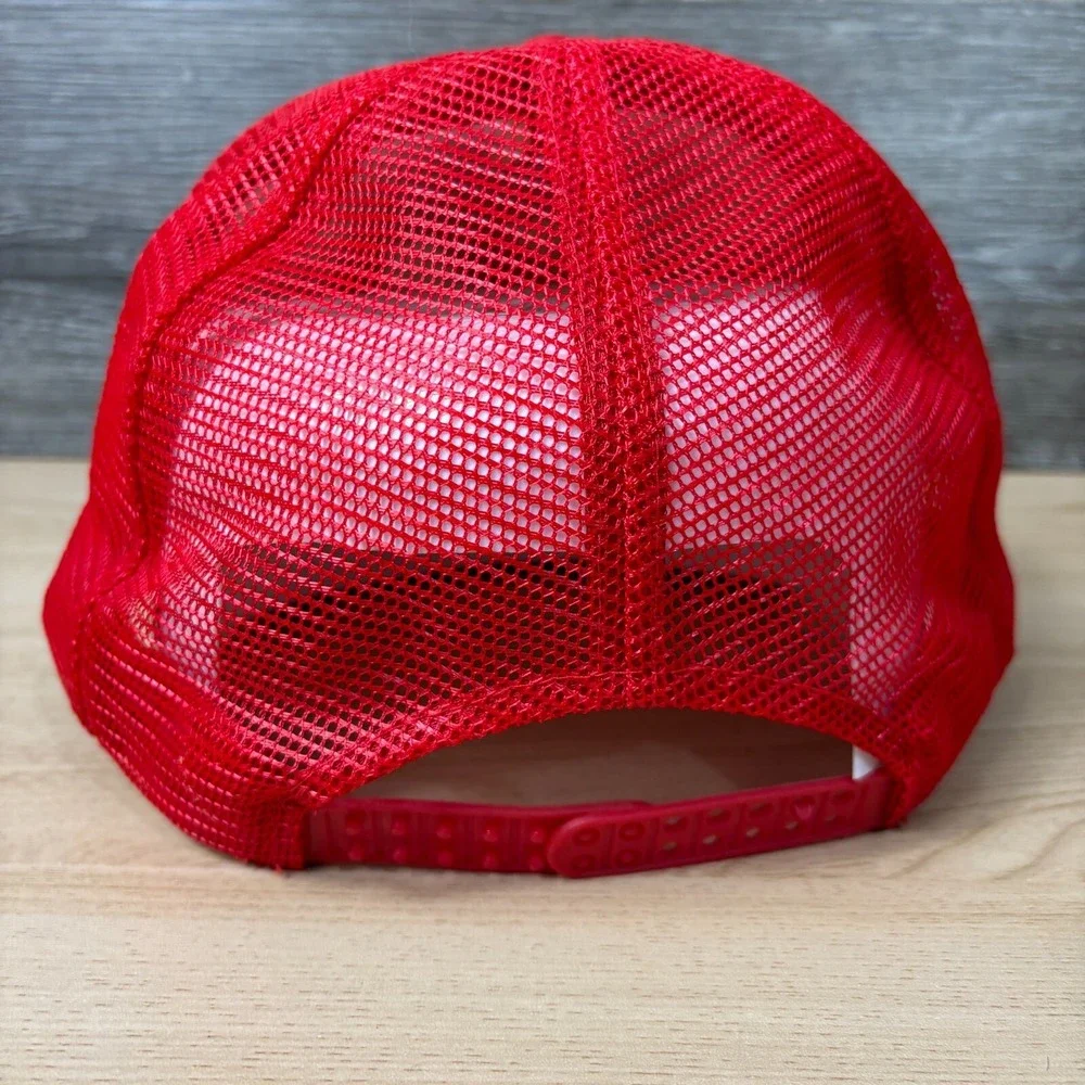 Jorns Hat Cap Snapback Red Trucker Kewaunee‎ Sturgeon Bay Wisconsin